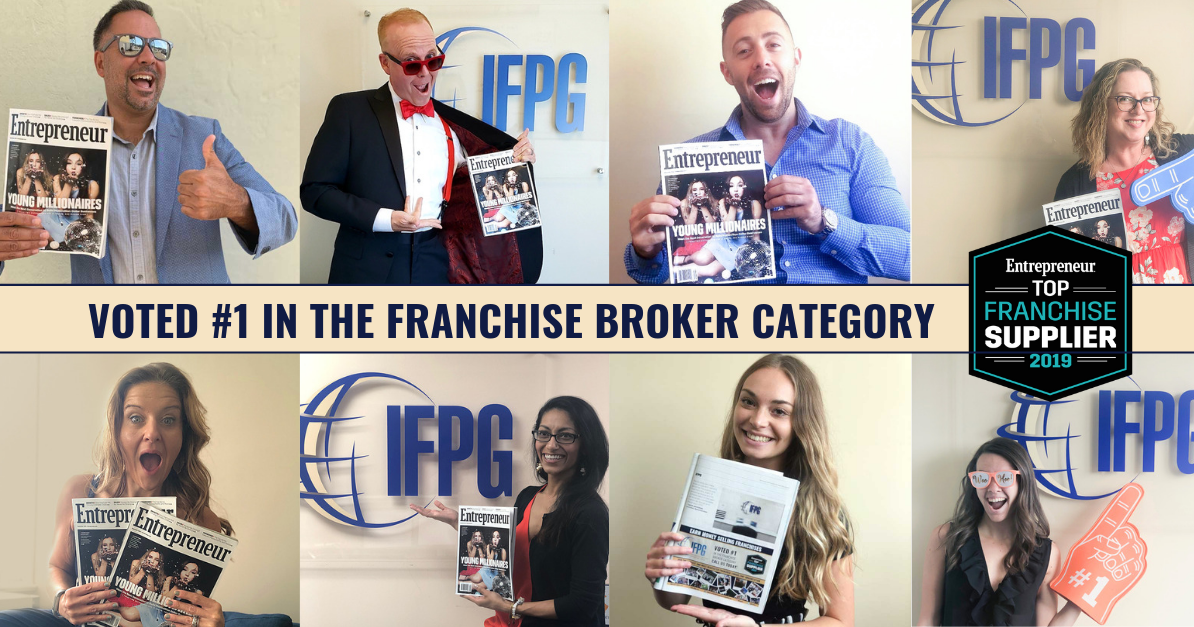 IFPG Voted #1 Franchise Broker Group by Entrepreneur Magazine