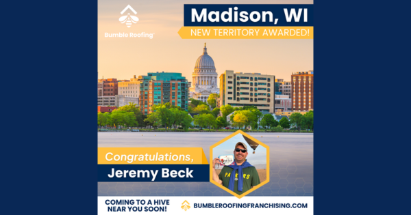 Bumble Roofing Franchise Launches in Madison, WI