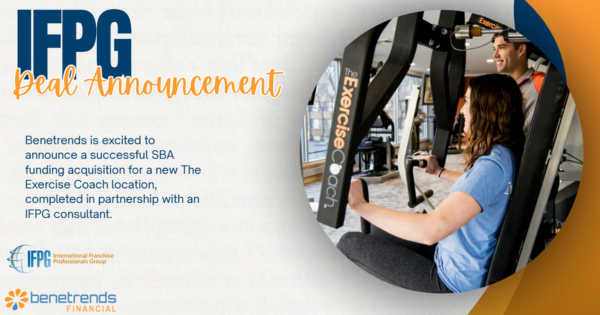 Benetrends Helps Fund The Exercise Coach Franchise