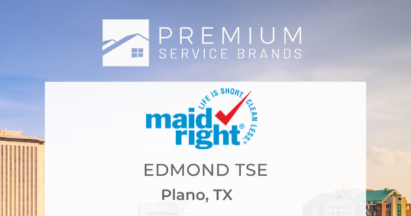 Maid Right Franchise Success Story in Plano, TX