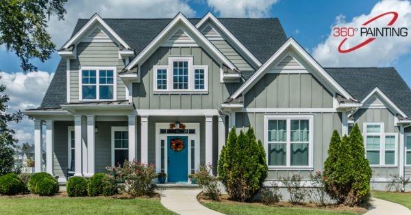 360 Painting franchise home exterior showcasing residential house painting services in Cleveland, OH