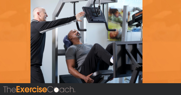 The Exercise Coach franchise personal training session, highlighting strength training and fitness coaching in Washington, D.C.