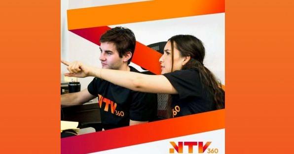 NTV360 digital advertising franchise featuring a collaborative team and scalable indoor billboards with recurring revenue potential