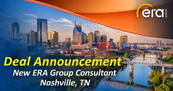 ERA Group franchise expansion in Nashville, TN, featuring a new consultant focused on business transformation and cost reduction