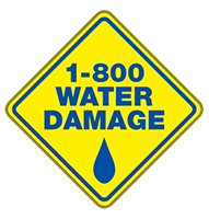 1-800 WATER DAMAGE Franchise Logo